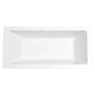 Wiesbaden Inbouwbad duo Santino 180 x 80 cm mat wit