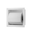 Inbouw Toiletrolhouder - Mat Wit