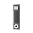 Inbouw Toiletrolhouder met Reserverolhouder - Gunmetal