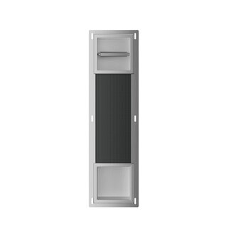 Inbouw Toiletrolhouder met Reserverolhouder - RVS