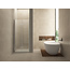 Nisdeur vouwbaar Links Nano glas 1000 x 2000 x 8 mm - Chroom