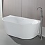 Aloni Halfvrijstaand bad 170 x 78 cm glans wit