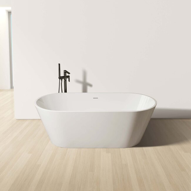 Vrijstaand Bad in Acryl 180x80cm Wit