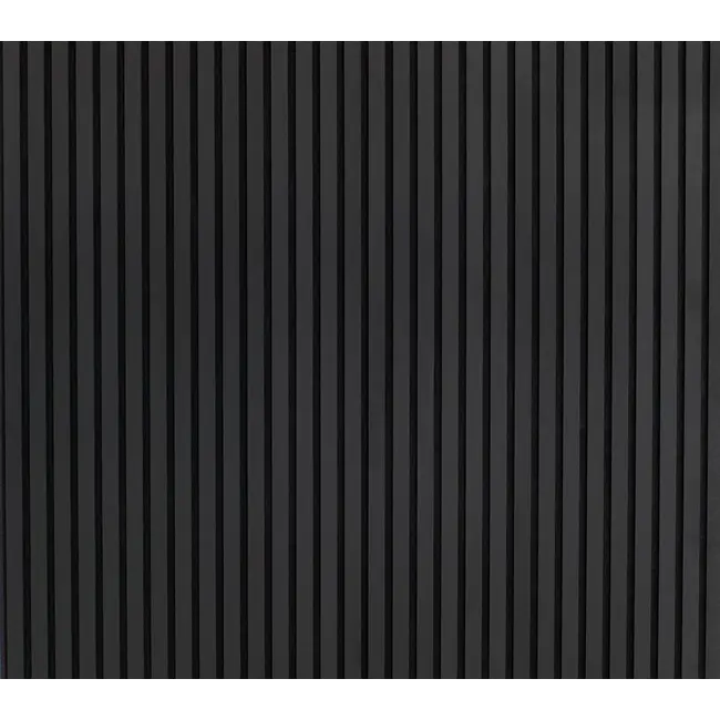 Akoestische Wandpaneel 3 - Zijdig 60 x 280 cm - Black Mat ( met nerf )