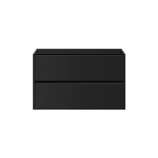 Onderkast Liverpool - 80 cm - Mat Zwart