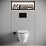 Randloos Hangtoilet met Tornado Flush en Toiletzitting – Glans Wit – Soft-Close & Quick-Release