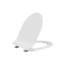 Randloos Hangtoilet met Tornado Flush en Toiletzitting – Glans Wit – Soft-Close & Quick-Release