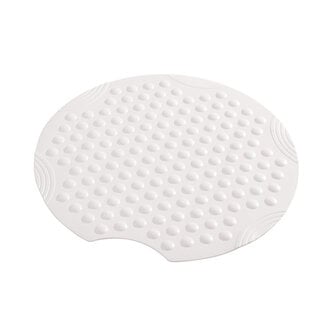 Ridder Antislip douchemat Tecnoplus rond 55 cm wit