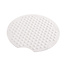 Douchemat Rond Antislip - 55 cm - Wit