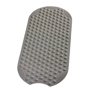 Douchemat Antislip - 38 x 89 cm - Grijs