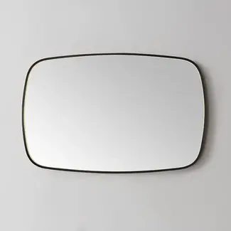 Spiegel met LED Verlichting (3 Kleuren & Dimbaar) en Verwarming - 100 cm Gunmetal