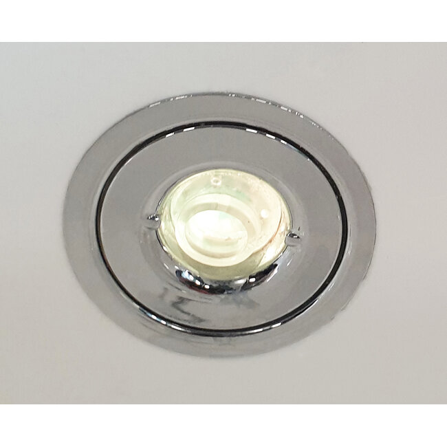 Vrijstaand whirlpool ligbad 170x80 cm acryl glans wit met waste chroom