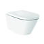 Douche-WC Randloos Wand 59x37 cm – Glans Wit met Afstandsbediening