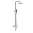 Thermostatische Opbouw Regendoucheset – Chroom Glans