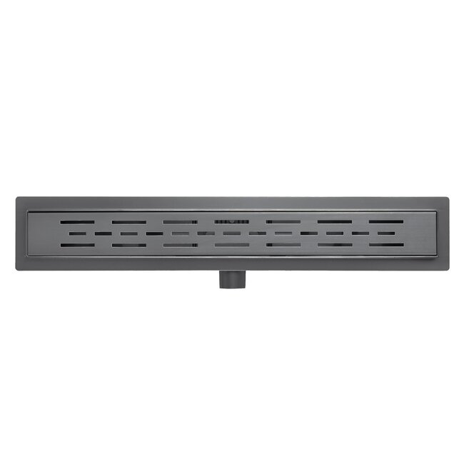 Aloni Douchegoot Gunmetal Grijs Compleet - 70 cm