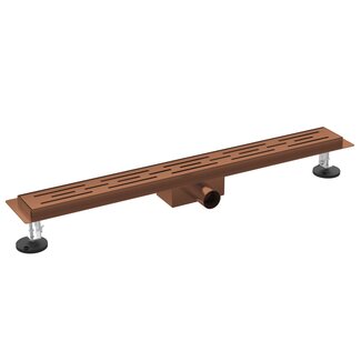 Douchegoot Koper Compleet - 80 cm