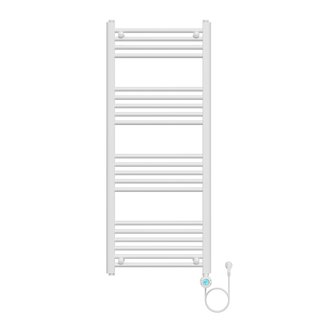 Elektrische Handdoek Radiator Smart WiFi - 700W - 1200x500 mm - Glanzend Wit