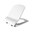Randloos Hangtoilet met Verborgen Bevestiging en Toiletzitting – Glans Wit – Soft-Close & Quick-Release