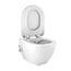 Randloos Hangtoilet met BidRandloos Hangtoilet met Bidetfunctie voor Koud & Warm Water en Toiletzitting – Glans Wit – Soft-Close & Quick-Releaseetfunctie, Verborgen Bevestiging en Toiletzitting – Glans Wit – Soft-Close & Quick-Release