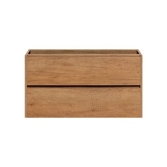 Fabriecio Liverpool wastafelonderkast 90 cm eiken