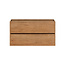 Fabriecio Liverpool wastafelonderkast 90 cm eiken