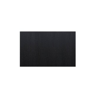 Fabriecio Liverpool topblad 90 cm zwart met houtnerf