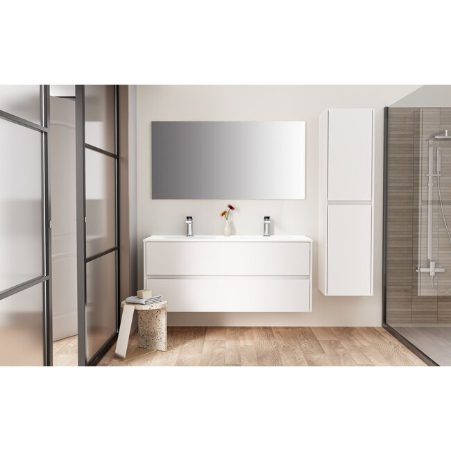 Aloni Hayat spiegel 120 cm glans wit