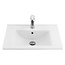 Aloni Sally XL badkamermeubel 60 cm safir met witte wastafel