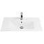 Aloni Sally XL badkamermeubel 80 cm mat wit met witte wastafel