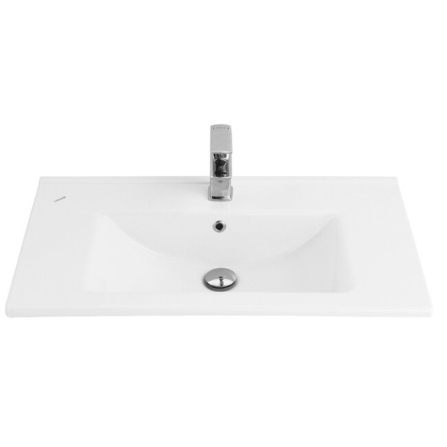 Aloni Sally badkamermeubel 80 cm safir met witte wastafel