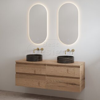 Best Design Lavita badkamermeubel 200 cm halifax met meubelblad voor waskom
