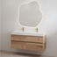 Best Design Borvani badkamermeubel 140 cm halifax met dubbele glanswitte wastafel