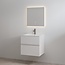 Best Design Splash badkamermeubel 60 cm glans wit met glanswitte wastafel en kraangat
