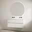 Best Design Bora badkamermeubel 120 cm glans wit met dubbele wastafel zonder kraangat
