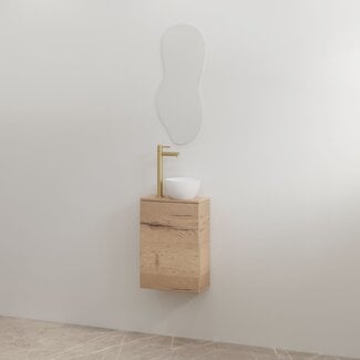 Best Design Siva toiletmeubel 36 cm halifax met halifax meubelblad