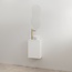 Best Design Siva toiletmeubel 36 cm mat wit met mat wit meubelblad
