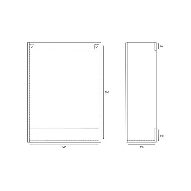 Best Design Siva toiletmeubel 36 cm glans wit met glanswitte fontein