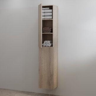 Best Design Blanco kolomkast 180 cm frosted brown