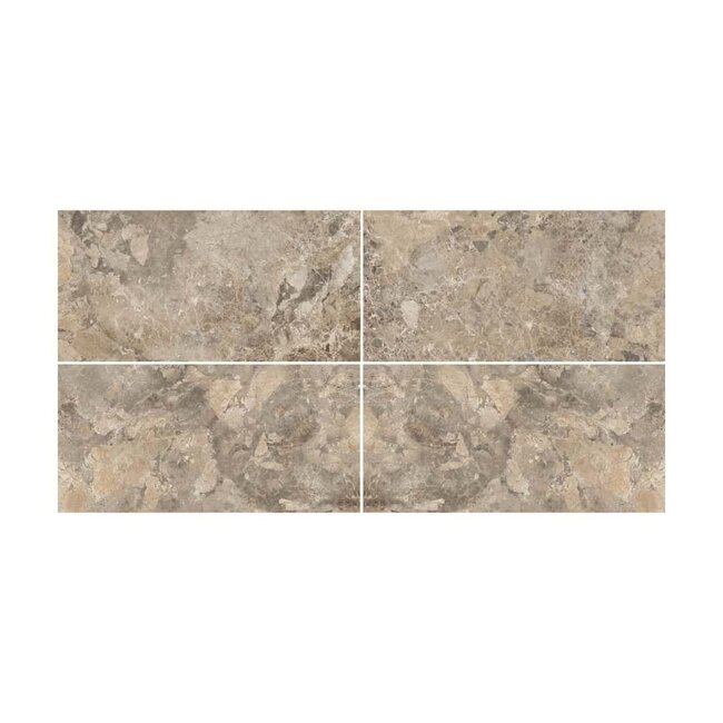 Incredic Verde glans vloer- en wandtegel 60x120 cm