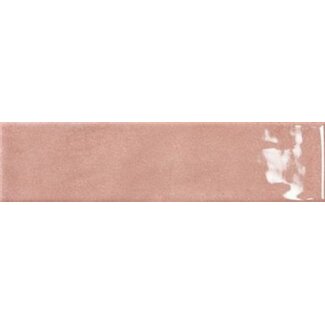 Harlequin Rose glans wandtegel 7x28 cm
