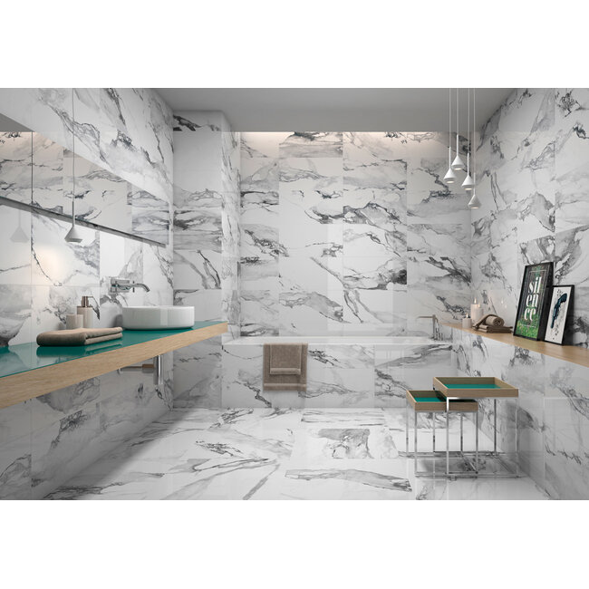 Crash glans vloer- en wandtegel 60x120 cm