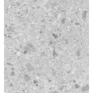 Geotech Light Grey mat vloer- en wandtegel 60x60 cm
