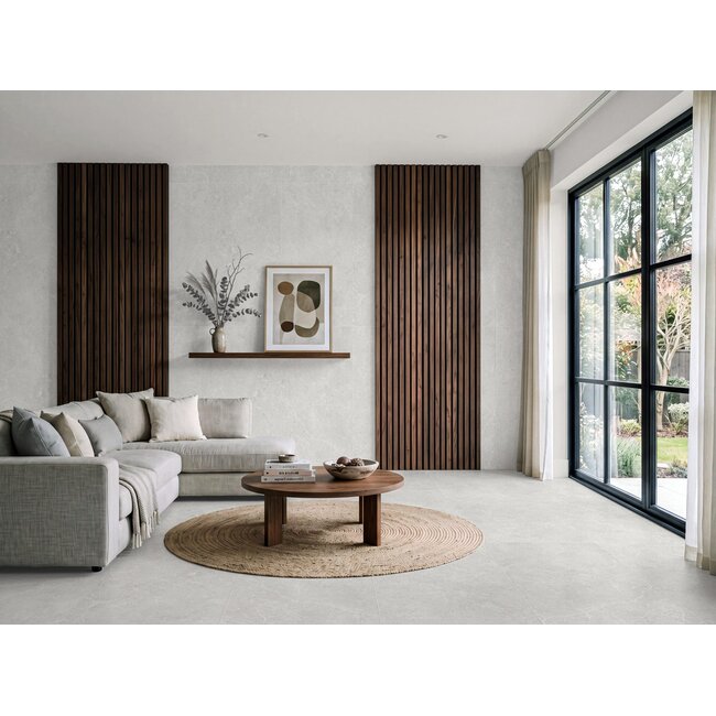 Astor White mat vloer- en wandtegel 60x120 cm