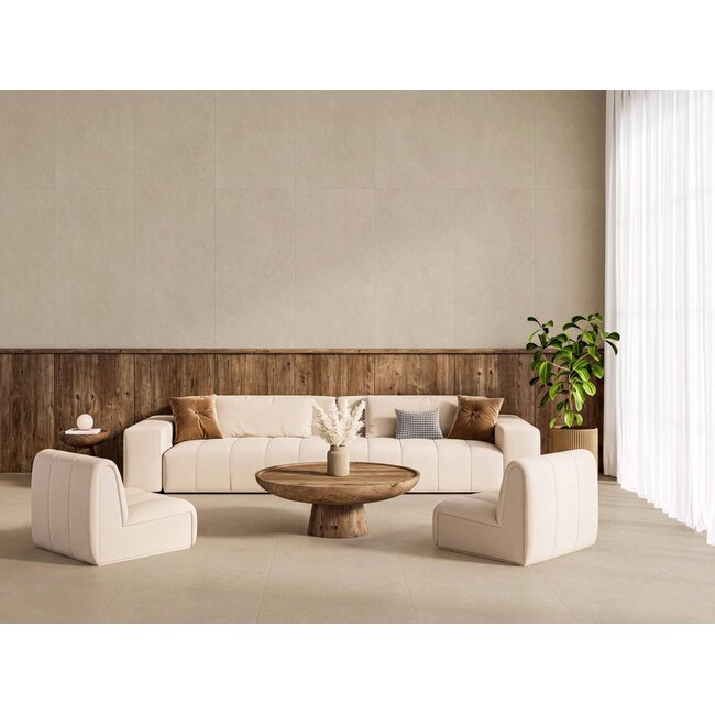 Astor Sand mat vloer- en wandtegel 60x120 cm