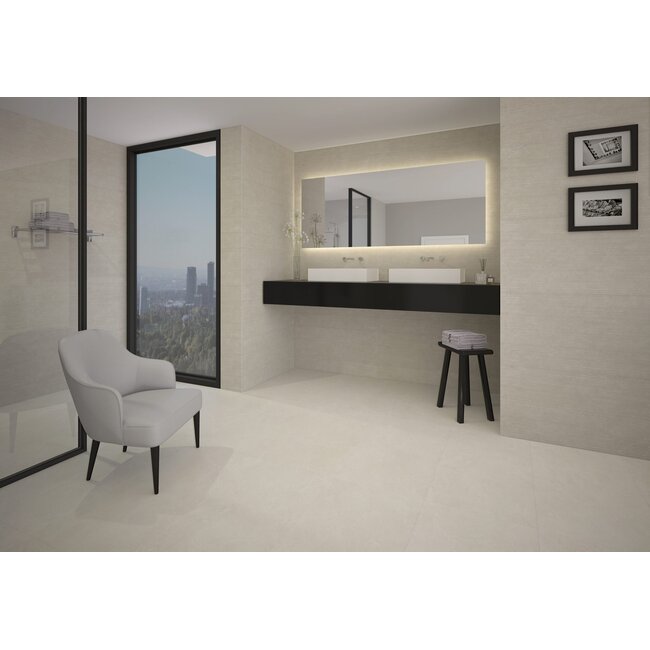 Astor Trace Sand mat vloer- en wandtegel 60x120 cm