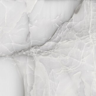 Harvey White glans vloer- en wandtegel 120x120 cm