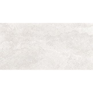 Couvet Stream White mat vloer- en wandtegel 60x120 cm