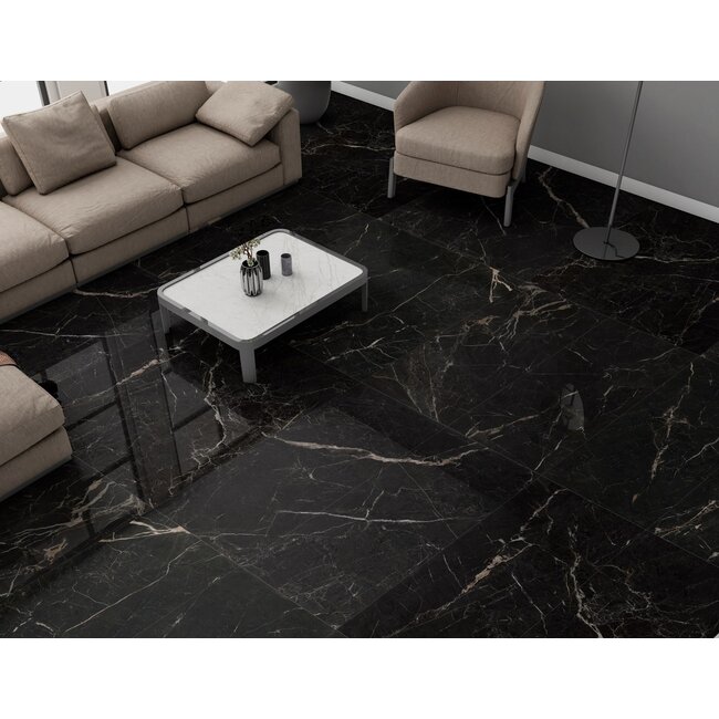 Saint Laurent glans vloer- en wandtegel 60x120 cm