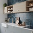 Easy Limit Blue glans wandtegel 32x62,5 cm