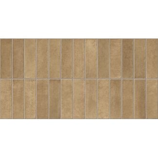 Easy Limit Terracota glans wandtegel 32x62,5 cm